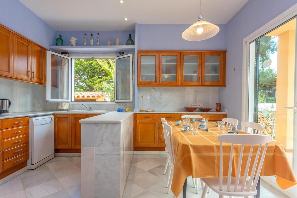 Villa Francisca Sa Caleta Eksteriør billede